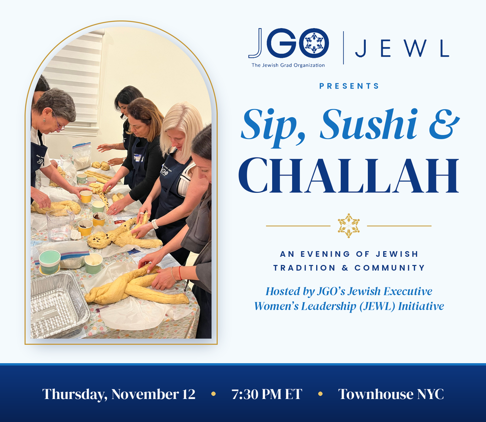 Sip, Sushi & Challah