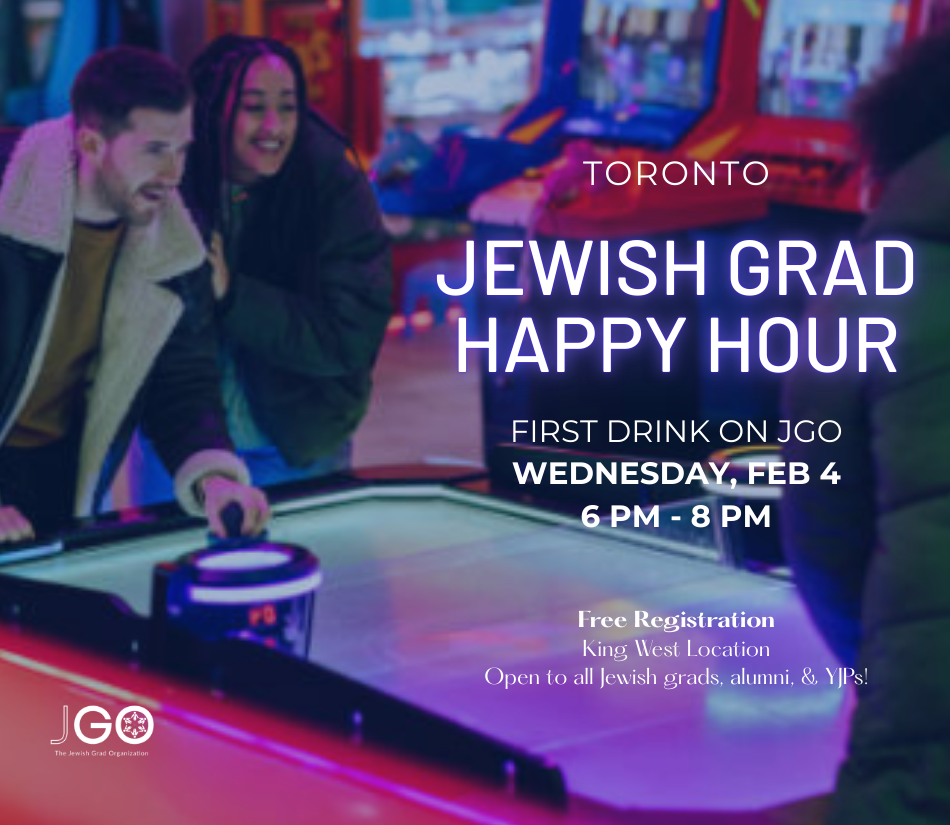 Toronto Jewish Grad Happy Hour