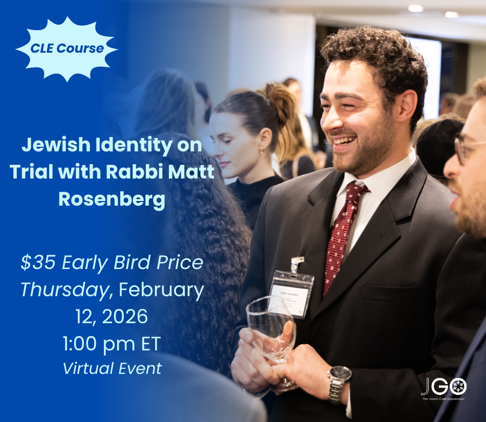 Jewish Identity on Trial with Rabbi Matt Rosenberg (NY)
