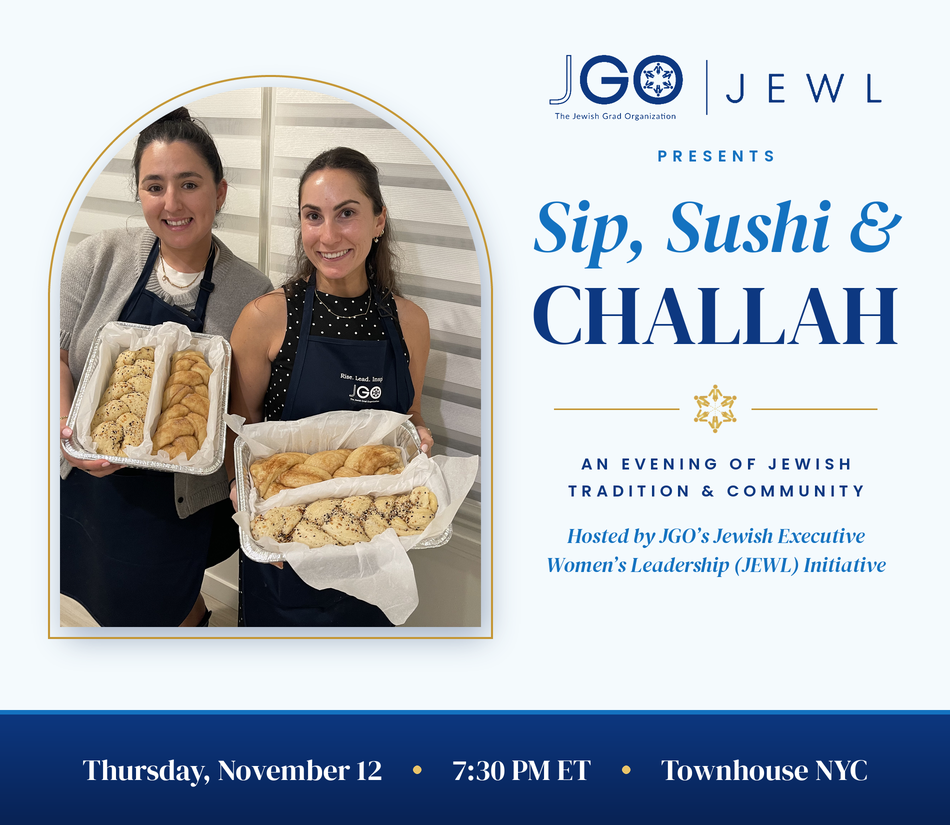 Sip, Sushi & Challah