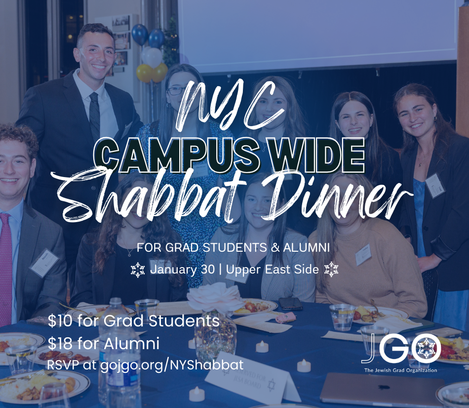 NYC City-Wide Shabbat Dinner